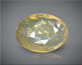 Yellow Sapphire Unheated & Untreated Natural Certified 5.81CTS-5888